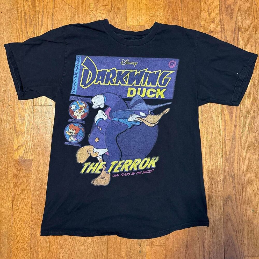 Disney Men's Black T-shirt